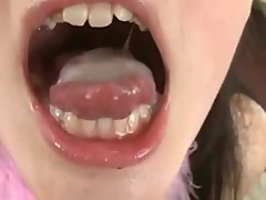 JAV Cum in Mouth