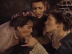 Medieval group sex--hot blowjobs