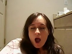Cum in Toilet