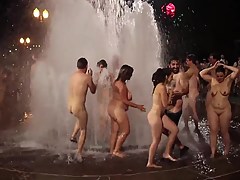 naked bike ride after party